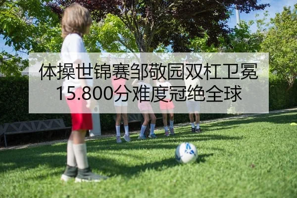 体操世锦赛邹敬园双杠卫冕 15.800分难度冠绝全球
